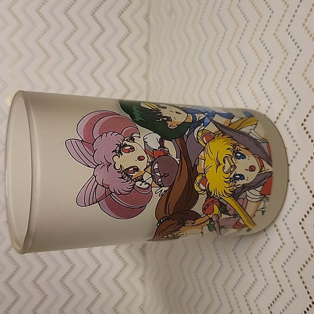 Vintage Sailor Moon Character Glass